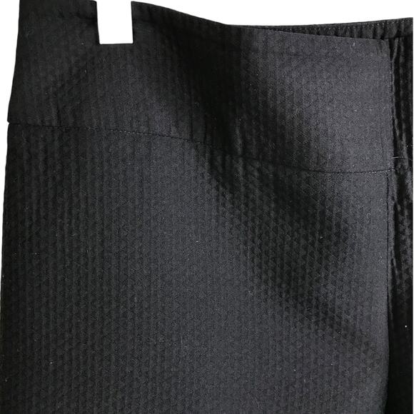 J. Mclaughlin Ankle Pants Wmns 10 Black Gold Buttons at ankle High Rise Classic - Picture 5 of 6